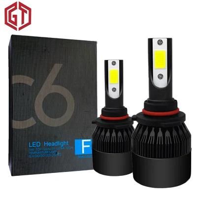 Factory Supply Hot Selling Best Selling 6500K 8000lm 12V 24V C6 H4 Car LED Headlight Auto Headlight for Car
