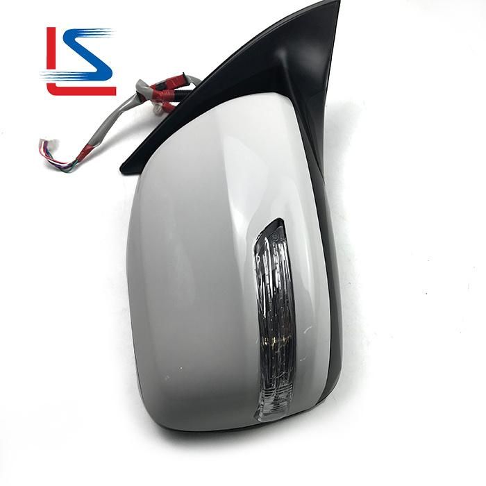 Car Side Mirror for Prado 2010 Mirror Electric Heating LED 7 Lines Rear View Mirrors