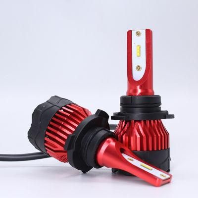 K5 Mini Csp Car LED Headlight 9005 9006 H1 H4 H7 H11 72W 8000lm LED Headlight