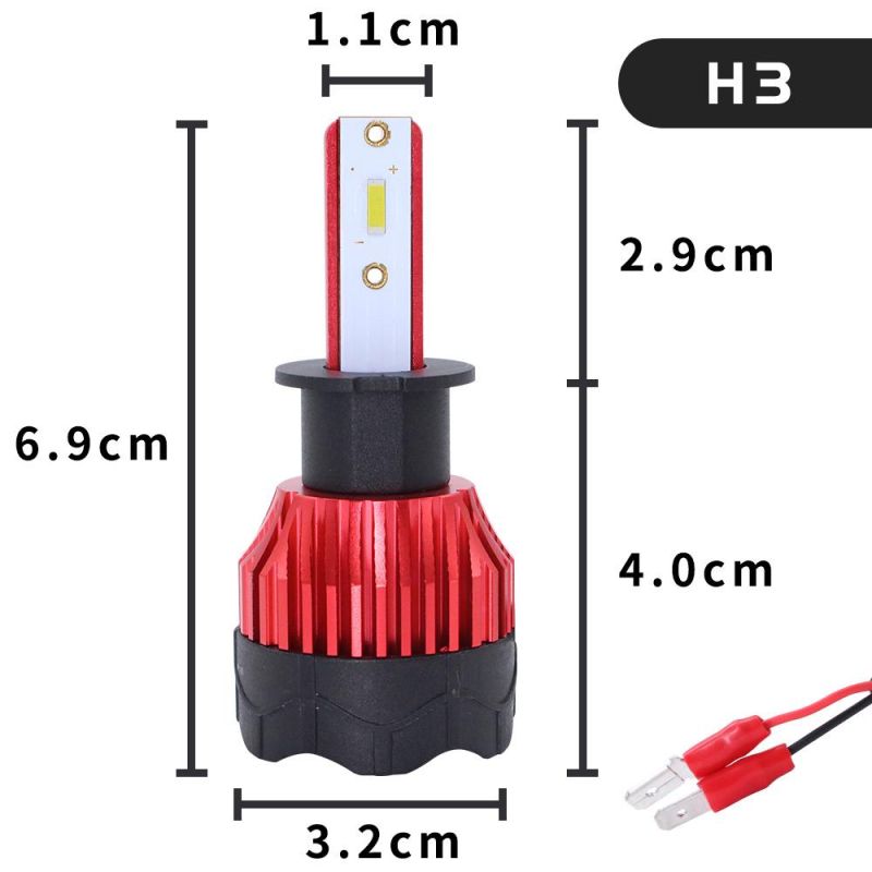 LED Light Bulb H1 H3 H4 H7 H11 9005 9006 Car LED Headlight