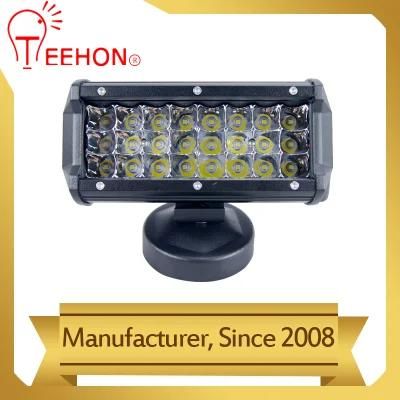 Tri-Row 72W 4*4 LED Driving Spotlight Light Bar