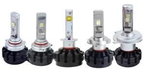 2X Automotive Car Lights &amp; Accessories BPS Lighting LED Headlight Conversion Bulbs Kit 50W Hb1 All-in-One LED Headlight Conversion Kit Pair