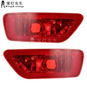 1 PCS 12V Red Car Rear Tail Bumper Light Fog Lamp Shell Tail Turn Light 3000K Car Reversing Light for Jeep 2011-2015 57010717AC