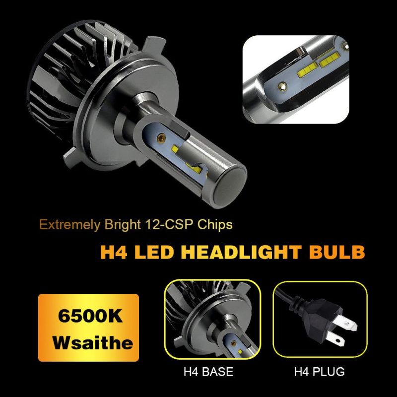 Factory Wholesale Auto Headlight F2 Csp H4 H11 9005 9006 9007 H13 Fog Light Bulb Auto Head Light for All Car