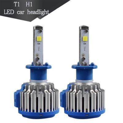 High Quality T1 H4 LED Car Headlight H7 LED H1 H3 H11 880 H13 9005 9006 9007 9004 80W 70W 8000lm Auto Front Bulb Automobiles Headlight