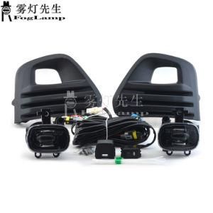 for Nissan Patrol 2020 2021 Car Front Bumper Fog Lamp LED Light Complete Kits Bulb Switch Cable Bezel 2PCS Left &amp; Right