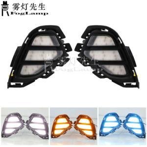 New-2PCS Car LED Daytime Running Light DRL Turn Signal Drive Fog Lamp for Buick Verano 2019-2020