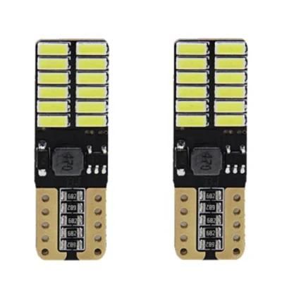 2PCS 5W T10 LED Car Interior Map Dome Lights Parking Light Auto Signal Lamp 12V 6000K Canbus LED Bulbs LED Car Headlight