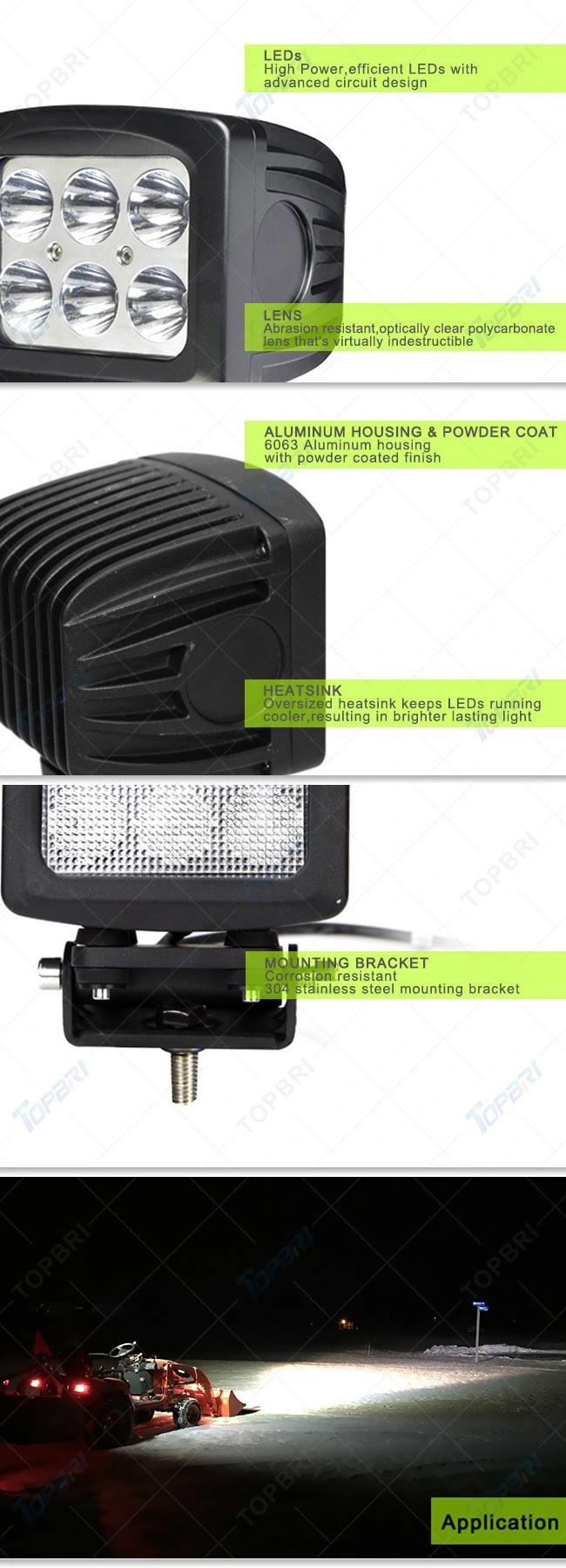60W ATV 4X4 Jeep Dune Buggy LED Spot Work Light