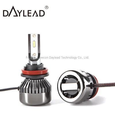 Auto Lighting System Csp Chip 9005 9006 H1 H4 H7 H11 LED Headlight Bulbs
