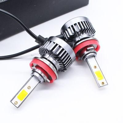 Gt3b Auto Accessories 50W H4 H7 9005 9006 9004 9007 Yellow H11 LED COB Headlight