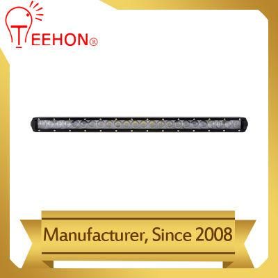 Brightest 120W 4D Lens LED Slim Driving Light Bar Lighting