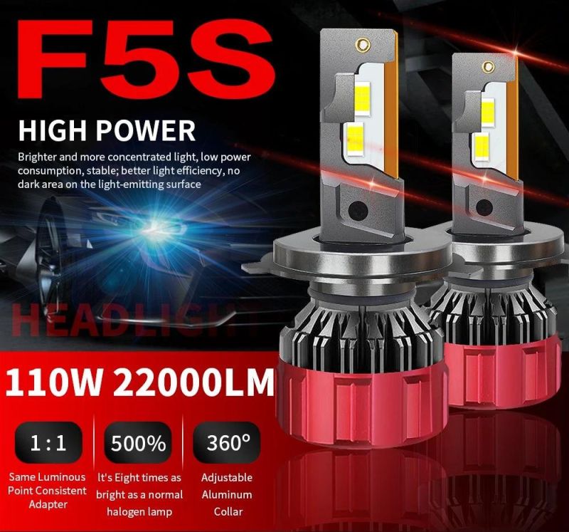 20000 Lumen Auto H7 H4 LED 9005 9006 H11 H7 H4 LED Headlights for Auto Lighting