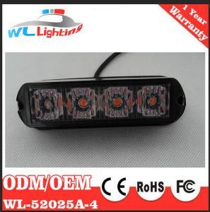 4 LED Strobe Light Emergency Flashing LED Warning Lights
