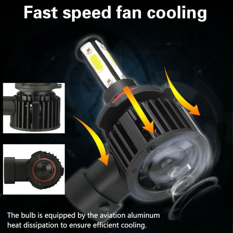 Powerful Super Bright LED Bulb LED Headlight 9005 Auto Lamp Car Automobiles LED Head Lamp 12V 24V 8000K Blue Light