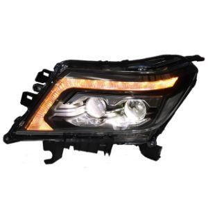 Whosale Car Accessories Auto Parts Car LED Lamps Projector Lens LED Auto Lamps LED Headlight for 2015 Nissan Navara Frontier Np300