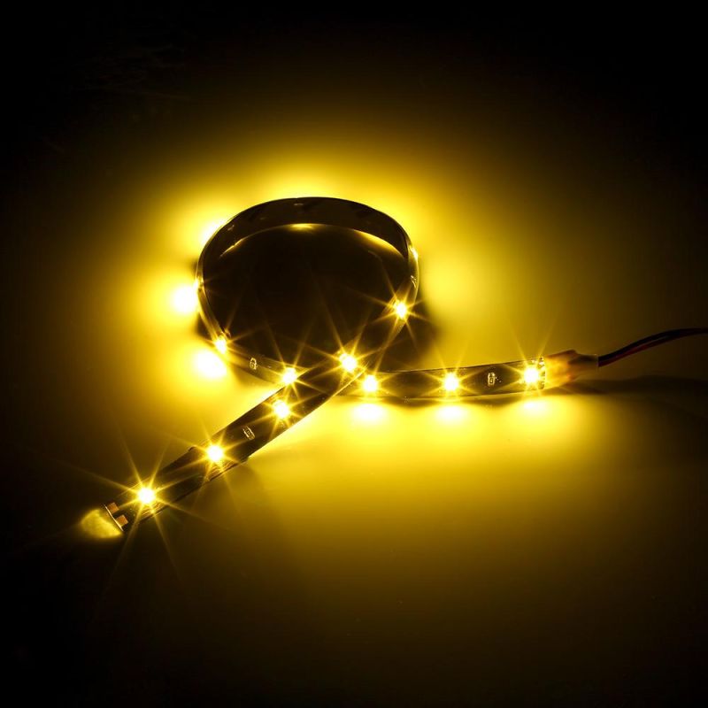 Waterproof Car Auto Decorative Flexible LED Light Strip 12V 30cm 15SMD Car LED Daytime Running Light Car LED Strip Light DRL