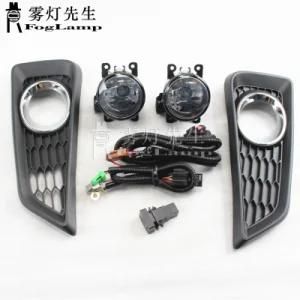 Zuk Car-Styling Left Right Front Bumber Fog Light Fog Lamp Fog Lamp Garnish Hood Trim for Honda City 2015 2016