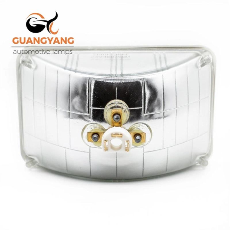 Super White Truck Sealed Beam 7 Inch with Halogen Bulb 12V 65/55W H6052