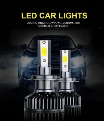 Wholesale F2 COB Chip H1 H3 H4 H7 Headlight H11h13 Car LED Light 9005 9006 Auto Lamp 8000K &#160; Car LED Headlamp 12V Auto Light
