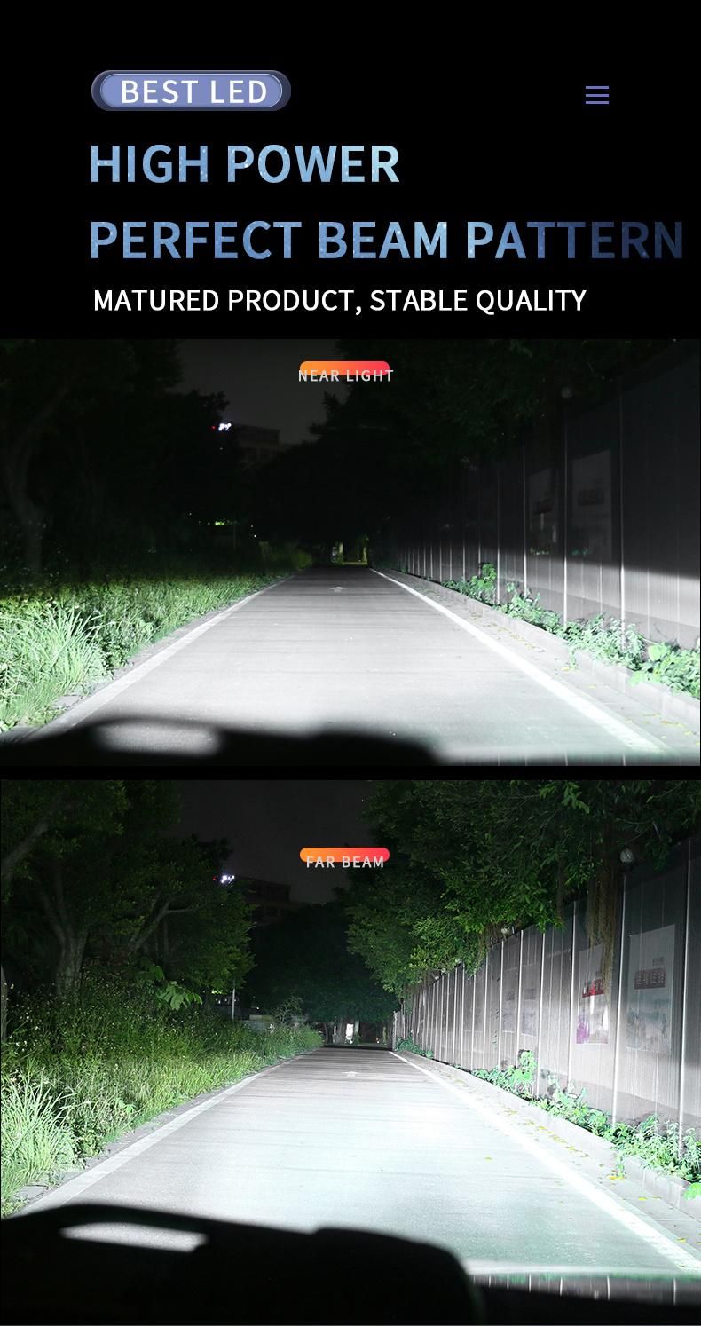 V11s Hot Sale Seoul Y1919 LED Chips LED 9007 9006 Hb3 H4 H7 Automotive LED Car Lights Bulbs Car Headlight
