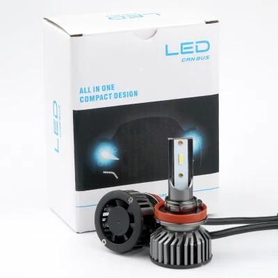 Mif2 High Power Super Bright Low Beam 6500K LED Headlight White Bulb H11 LED Headlamp