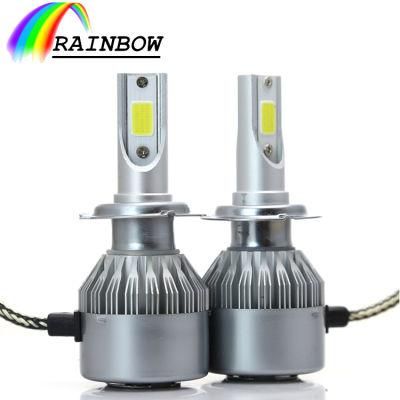 Auto Accessory Supplier C6 LED 9005 9006 H11 H7 H4 Car H4 Car Motor Headlight/Globe/Bulbs/Light/Global/LED Bulb/Lamp