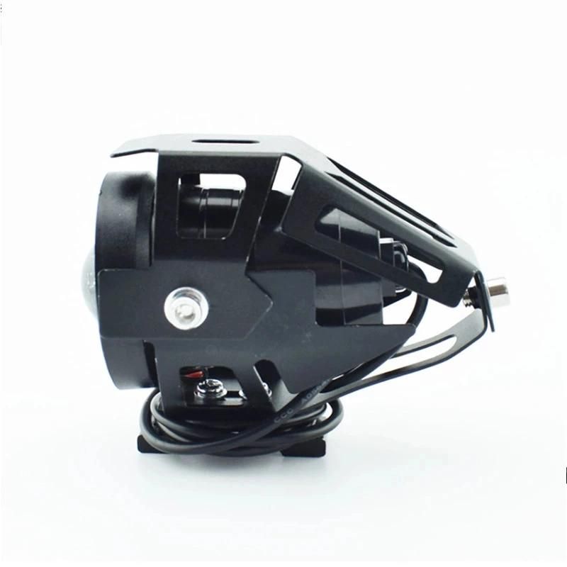 U7 RGB Motorcycle LED Headlights 12V 125W Motorbike Lamp Spotlight Motor Bicycle Fog Light 5color Moto Auxiliary Head Lamp