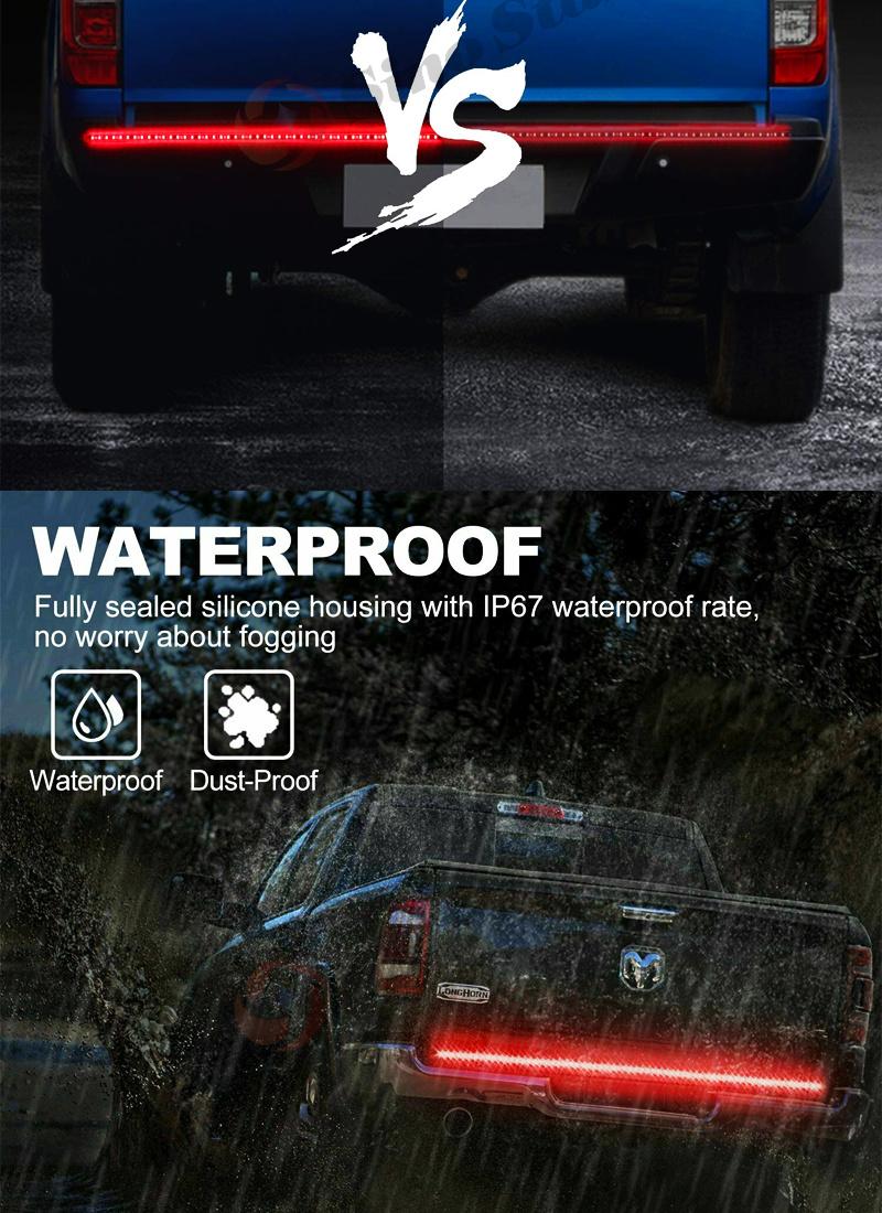 Sw71246020 60" 624LED Car LED Tailgate Light LED Truck Bar Red Running Turn Signal Brake Reverse Backup Tail Light Strip