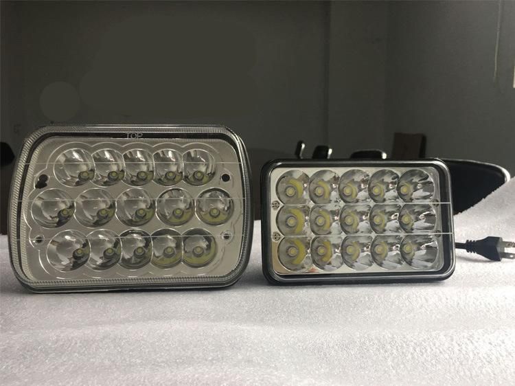 Hot Sale 7 Inch Universal Square LED Work Light Lamp for off Road High Power ATV Jeep Wrangler 4X4 RV Trailer Boat