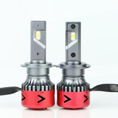 V11s Factory N37 4500lm 48W Projector Lens D2s H13 H1 H7 9005 9006 Auto Car LED Light Motorcycle Bulb H4 LED Headlight
