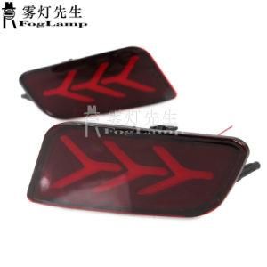 for Ford Everest 2016 2017 2018 Red Y LED Rear Bumper Tail Light Fog Brake Lamp