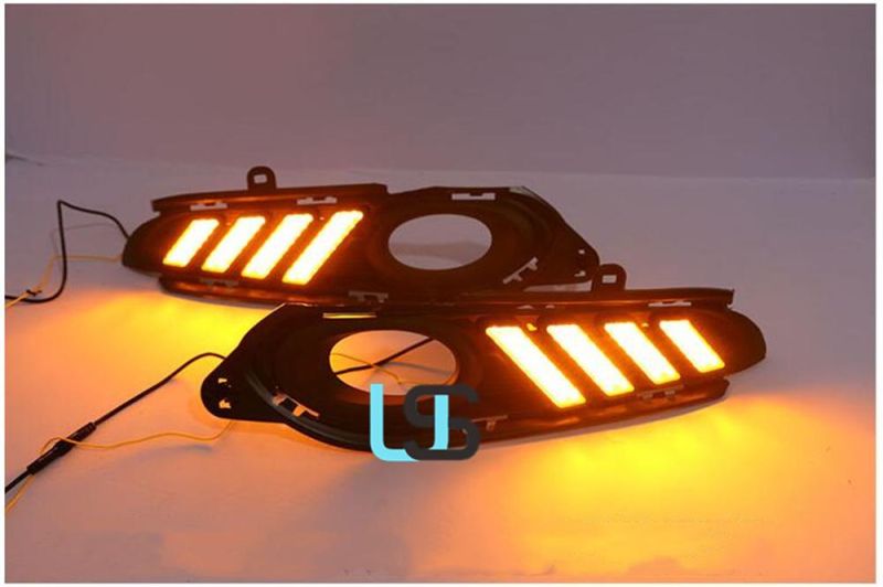 for Honda Hrv Hr-V Vezel 2014 2015 2016 2017 2018 LED DRL Brake Reverse Turn Signal Front Bumper Fog Lamp Car 12V Auto Daytime Running Lights