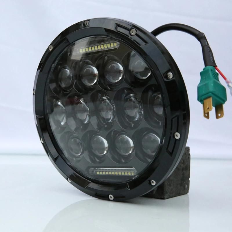 Emark DOT Approved Auto 7 Inch Round LED Headlights for Jeep Wrangler