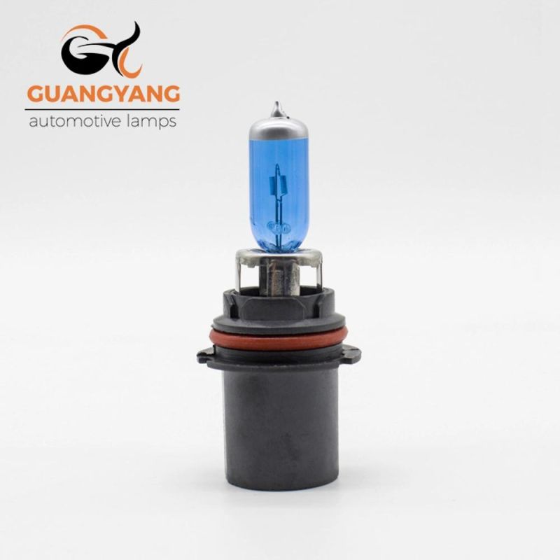 Factory 9007 12V 60/55W Super White Halogen Bulb Blue Color