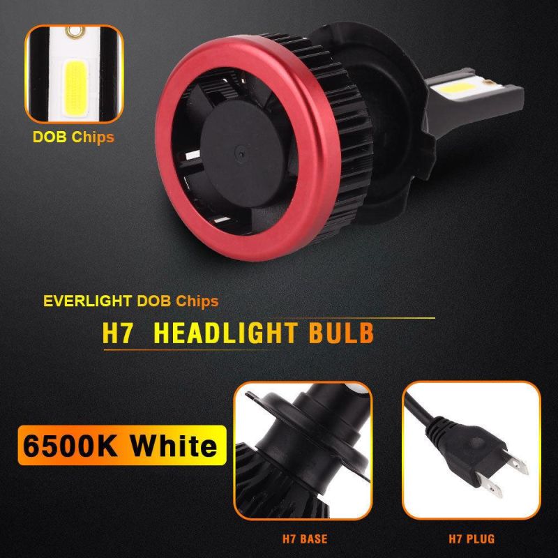 Good Driver LED Car Light 12V 72W 12000lm 6500K H1 H3 H4 H7 H11 9005 9006 CREE LED