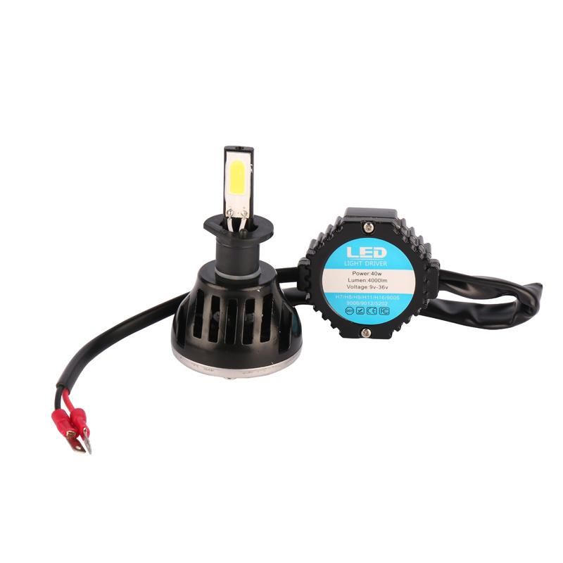 Waterproof G5 40W LED Headlight 4sides Bulbs H4 H7 H11 H1