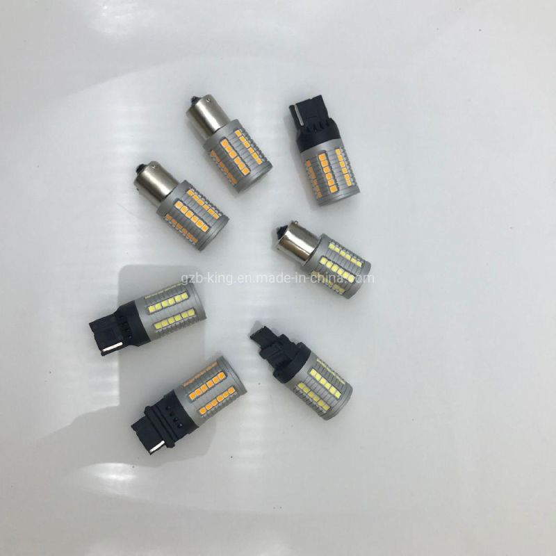 Canbus 28W Ba15s 1156 Amber LED Turn Signal Bulbs