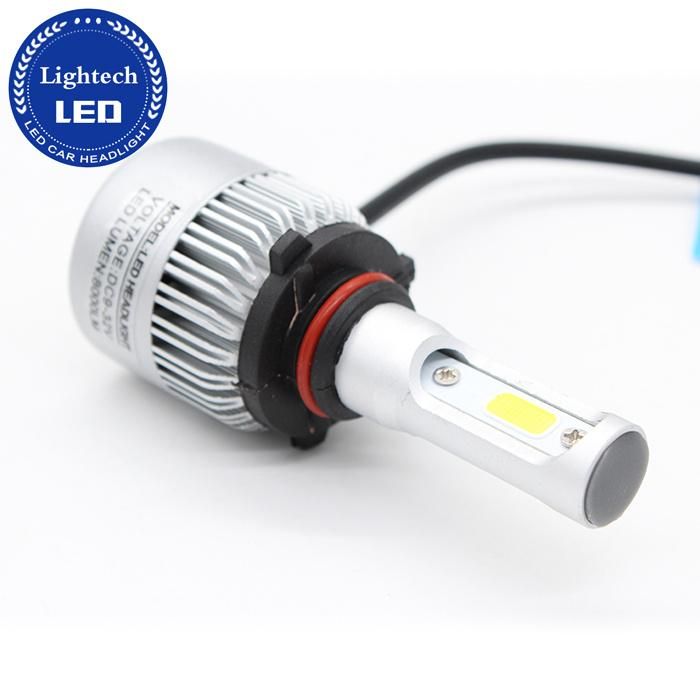 Built-in Cooling Fan Head Light S2 9005 9006 8000lm S2 LED Bulb