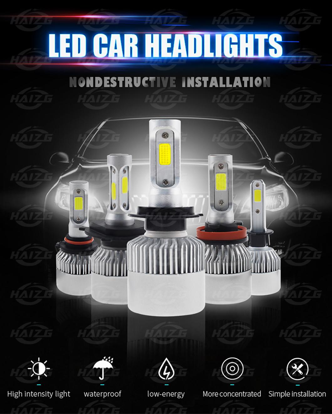 Haizg Super Bright Car LED Bulbs S2 Car LED Headlight