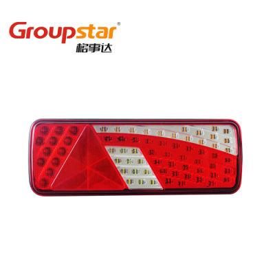 Bus Tail Light 10-30V Reflector Turn Stop Tail Reverse Fog LED Combination Rear Lights for Truck Trailer