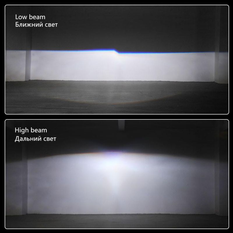 Wholesale Inch Q5 H7 HID Xenon LED Headlight Bi Xenon Full Metal Projector Lens for Car Styling Head Light Lamps LED Headlight