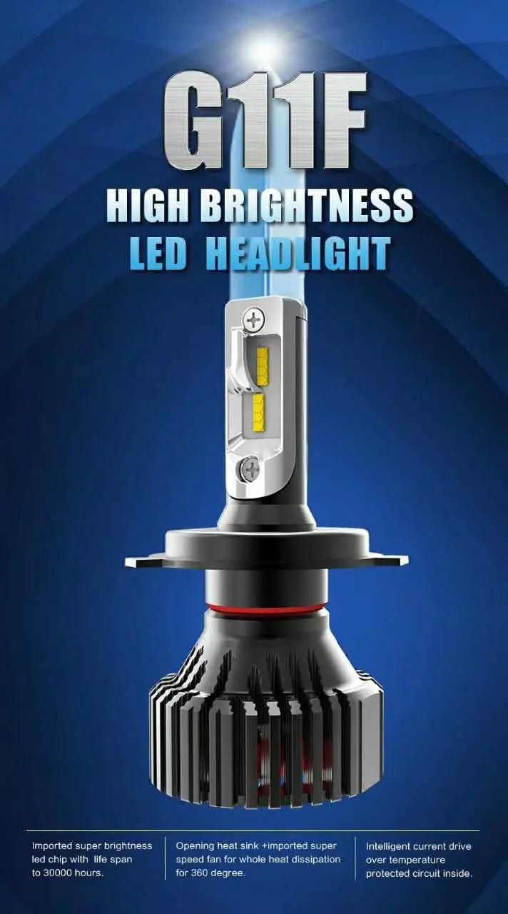 Best-Selling G11f P13W 30W IP65 8000lm DC9V-32V 6500K LED Headlight Conversion Kit