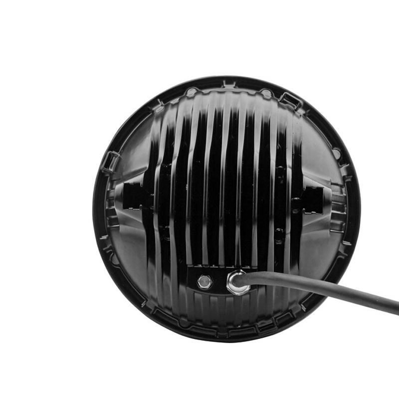 Angel Eyes High Low Beam 75W 7 Inch LED Headlight for Truck or Jeep