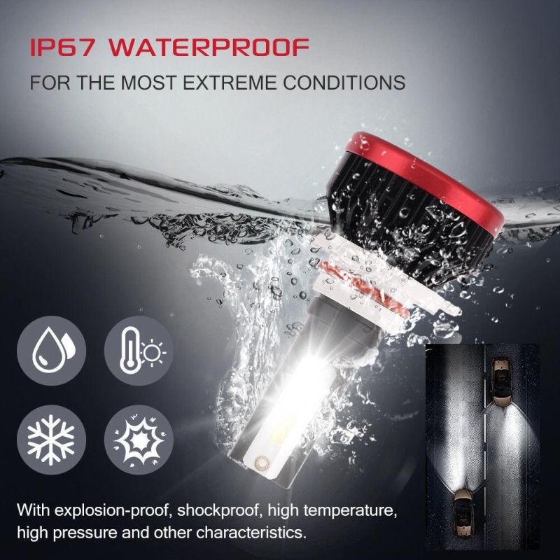 Good Driver LED Car Light 12V 72W 12000lm 6500K H1 H3 H4 H7 H11 9005 9006 CREE LED
