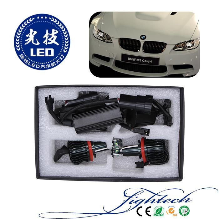 Lightech 6000K Car Angel Light H8 with 40W LED Headlight