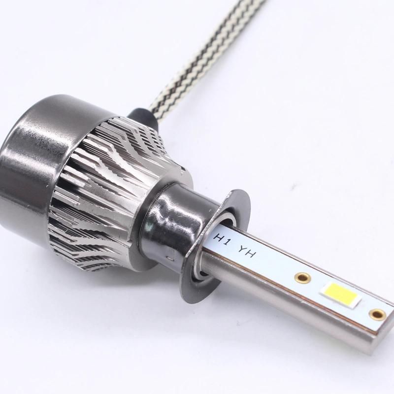 Car Accessories C6 LED Headlight H1 H3 H7 H4 H11 9005 9006 LED Headlight C6