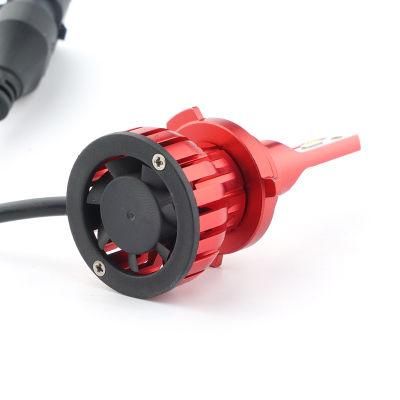 V28 H4 LED Headlight 45W Super Bright 6000K Motorcycle Canbus 4500lumen White Bulb 9005 Car LED Headlight H4