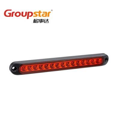 10-30V Caravan RV Coach Trailer UV PC Stripe Brake Stop Tail Light Bar Auto Lamps for Trailer Truck