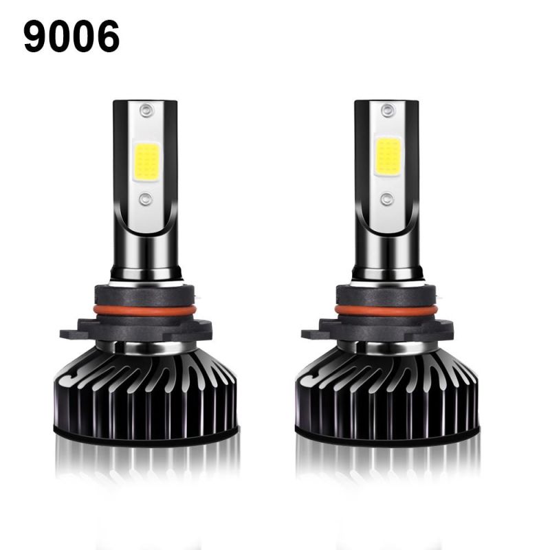Car Headlight COB 8000lm 55W H4 LED H7 Canbus H1 H3 H8 H11 9005 9006 6000K 8000K Car LED Headlight Fog Light Bulbs